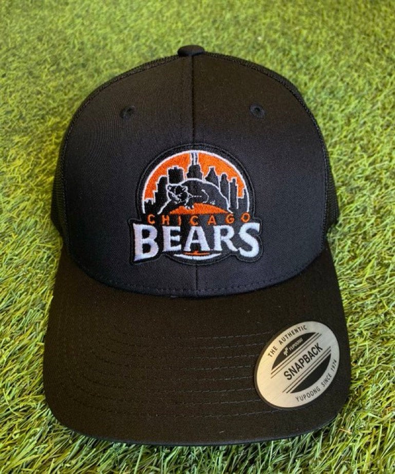 Justin Fields Trucker Hats - Chicago Bears - Vintage Retro 90s Trucker Hats